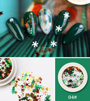 Festive Nail Art Sequins Available in 6 models Nail Art Tool