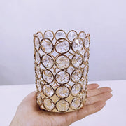 Feyarl Crystal Beads Multipurpose Holder 11*8cm (holder only) Brush Holder