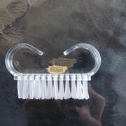 Fingernail Brush Cleaner | Small Clear Nail Cleaning Brush