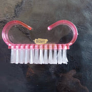 Fingernail Brush Cleaner | Small Pink Nail Cleaning Brush