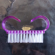 Fingernail Brush Cleaner | Small Purple Nail Cleaning Brush
