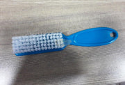 Fingernail Brush Cleaner with handle Blue Nail Cleaning Brush