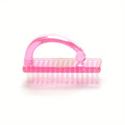 Fingernail Brush Cleaner with Handle Grip Nail Cleaning Brush