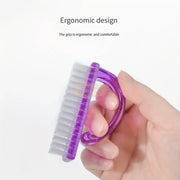 Fingernail Brush Cleaner with Handle Grip Nail Cleaning Brush