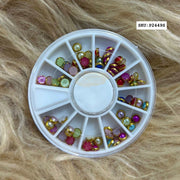 Flatback Pearl Jewelry Decoration - Colorful Mix Nail Art