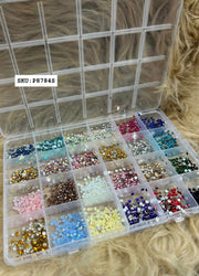 Flatback Rhinestone Set FS-C1 Nail Art Tool