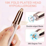 Flawlbss Brow Trimmer USB Rechargeable with LED Light Hair Remover Machine