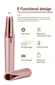 Flawlbss Brow Trimmer USB Rechargeable with LED Light Hair Remover Machine