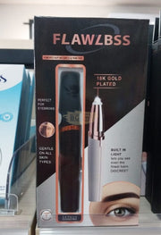 Flawlbss Brow Trimmer USB Rechargeable with LED Light Hair Remover Machine