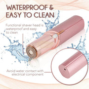 Flawlbss Brow Trimmer USB Rechargeable with LED Light Hair Remover Machine