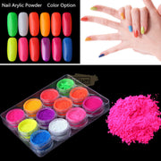Fluorescence Neon Nail Powder Nail Powder