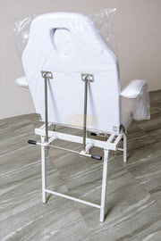 Foldable Beauty Salon Facial Bed/Chair | White