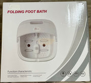 Foldable Foot Tub with heat & massage rollers (No bubble massage function. No remote) Salon Furnishing