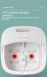 Foldable Foot Tub with heat & massage rollers (No bubble massage function. No remote) Salon Furnishing