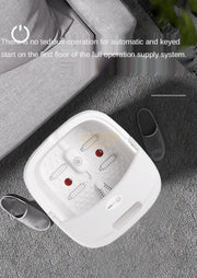 Foldable Foot Tub with heat & massage rollers (No bubble massage function. No remote) Salon Furnishing