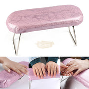 Foldable Hand Rest Manicure Station | Pink Nail Salon Accessories