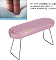 Foldable Hand Rest Manicure Station | Pink Nail Salon Accessories