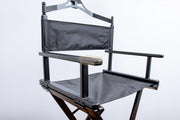 Foldable Makeup Artist Director’s Chair with Headrest | Black Furniture