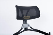 Foldable Makeup Artist Director’s Chair with Headrest | Black Furniture