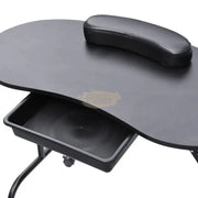 Foldable Manicure Station on Wheels with Carry bag - Black MT-001 Manicure Tables