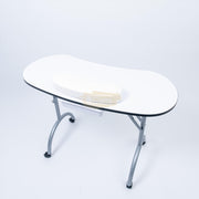 Foldable Manicure Station on Wheels with Carry bag - White MT-005 Manicure Tables
