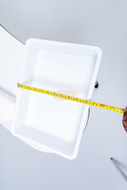 Foldable Manicure Station on Wheels with Carry bag - White MT-005 Manicure Tables