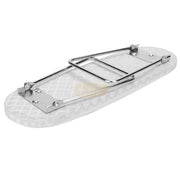 Foldable Microfiber Leather Hand Rest Manicure Station | White Nail Salon Accessories