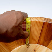 Foot Soaking Tub - Wood Salon Furnishing