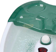 Foot Spa Bath Massager with Heat | Green/White Massage Foot Tub