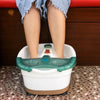 Foot Spa Bath Massager with Heat | Green/White Massage Foot Tub
