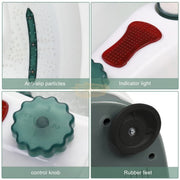Foot Spa Bath Massager with Heat | Green/White Massage Foot Tub