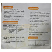 Foot Spa Bath Massager with Heat & Rollers SQ-368 | Orange/White Massage Foot Tub