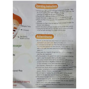 Foot Spa Bath Massager with Heat & Rollers SQ-368 | Orange/White Massage Foot Tub