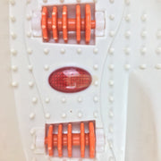 Foot Spa Bath Massager with Heat & Rollers SQ-368 | Orange/White Massage Foot Tub