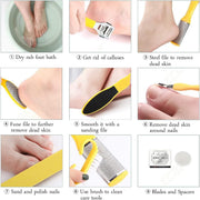 10pcs Professional Pedicure Foot Spa Set