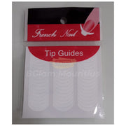 French Nail Sticker Tip Guide Nail Art Kits & Accessories