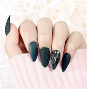 Full Cover Almond Nail Tips Clear 100 Tips Nail Tips