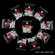 Full Cover Almond Nail Tips Clear 500 Tips Nail Tips