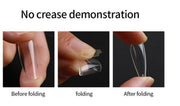 Full Cover Long Pointed Nail Tips Clear 240 Tips Box No.3 Nail Tips