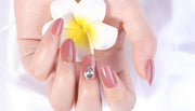 Full Cover Oval Nail Tips Clear 500 Tips Nail Tips