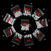 Full Cover Oval Nail Tips Clear 500 Tips Nail Tips