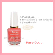 GCOCL Manicure Vitamin Super Nail Hardener Base Coat 15ml Nail Care