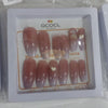 GCOCL P004-19 Hand-Made Press On Nails Press On Nails