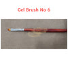 Gel Brush No 6 | Brown Nail Art Brush