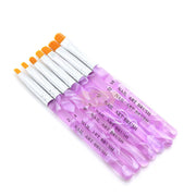 Gel Brush Set - 7 pieces Gel Brush