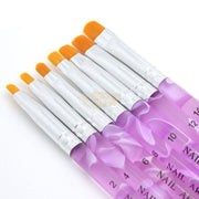 Gel Brush Set - 7 pieces Gel Brush