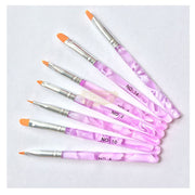 Gel Brush Set - 7 pieces Gel Brush
