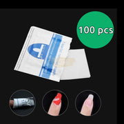 Gel Polish Remover Individually Wrapped Pre-Soaked Pads 100 pcs nail salon accessories
