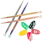 Gel Pusher Remover & Dotting Tool Nail Salon Accessories