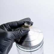 Glass Disinfecting Jar 29x11 cm (Container Only) Hair Accessories